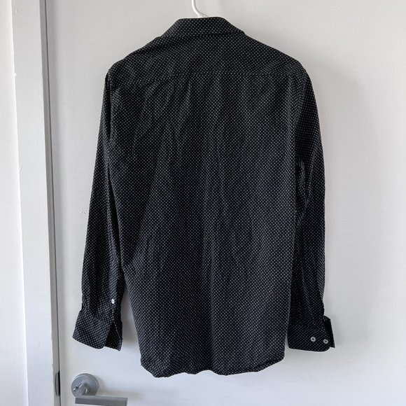 Vans DQM Men's Polka Dot Button Down Shirt - Picture 7 of 7